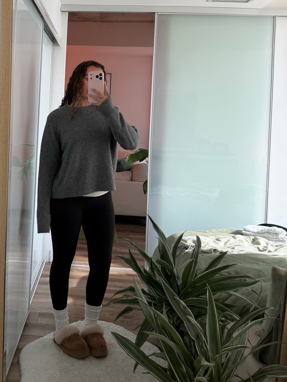 New Look Soft Gray Crewneck Sweater